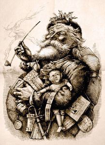 Ilustración de 1881 por Thomas Nast